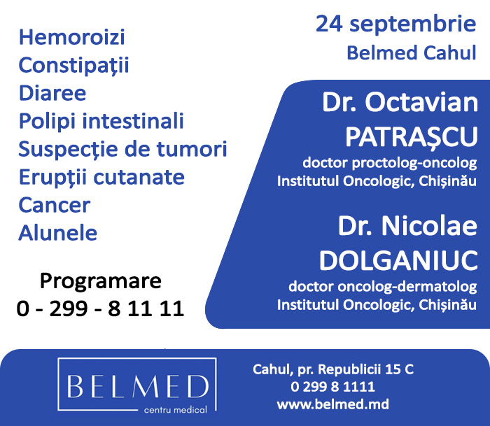 Octavian Patrascu Nicolae Dolganiuc Proctologie Oncologie Consultatie Centru Medical Belmed